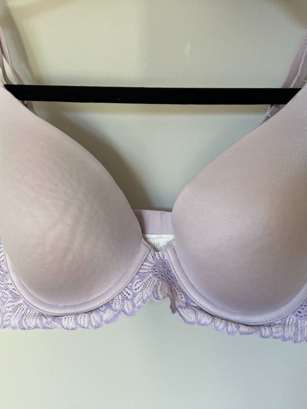 Lavender Aerie Sunnie 36C Floral Lace High Support Full Coverage Cross-back Bra